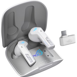 Słuchawki ASUS ROG Cetra True Wireless SpeedNova, Dokanałowe, ANC Biały