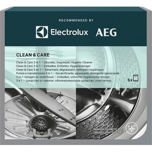 Preparat do pralki i zmywarki ELECTROLUX Clean&Care 3w1 (6 x 50 g)