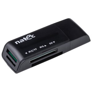 Czytnik kart NATEC Mini ANT 3 USB 2.0 Czarny