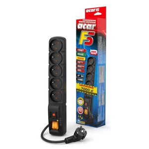 Listwa ACAR F5 (5 m) Czarny