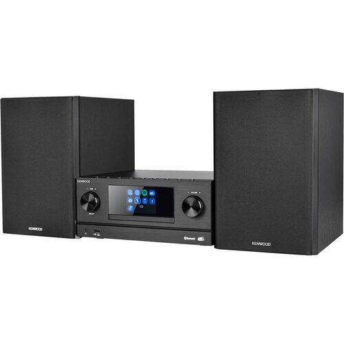 Wieża KENWOOD M-9000S-B Czarna, Odtw.CD/-R/-RW/MP3, Wi-Fi