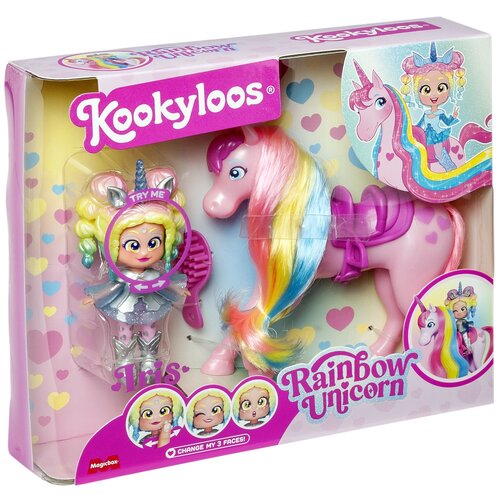 Boooon!! Lalka MAGIC BOX KookyLoos Rainbow Unicorn PKLSP104IN130