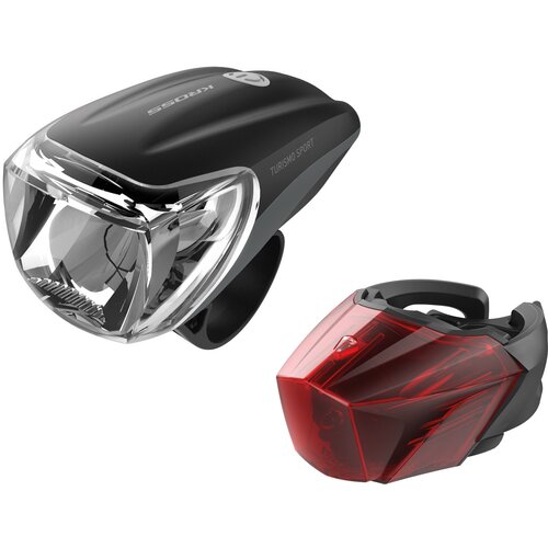 Zestaw lampek rowerowych KROSS Turismo Set
