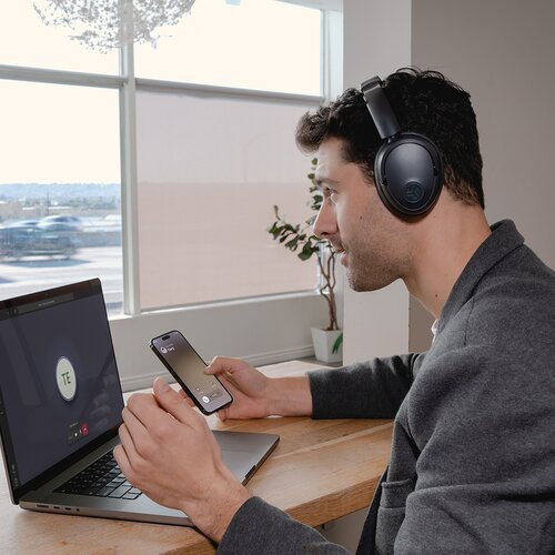 Słuchawki nauszne JLAB Jbuds Lux ANC Grafitowy