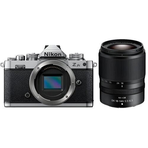 Nikon 一眼 Aparat bezlusterkowy NIKON Z fc Srebrny + Obiektyw Nikkor Z