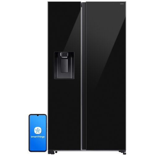 Lodówka SAMSUNG AI RS70F64KEBEO Side by Side No Frost 178.6