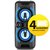 Power audio GOGEN BPS686  Mikrofon Karaoke czarny