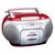 Radioodtwarzacz LENCO SCD420 Czerwony