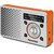 Radio TECHNISAT Digitradio 1 Cyfrowe Przenośne Pomarańczowo-srebrny