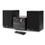 Wieża SHARP XL-B517D BK Czarna,Odtw.CD/-R/-RW/MP3, BT, Tuner FM/DAB+, wejście AUX, Wbudowany Equalizer