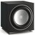 Subwoofer DALI SUB E-12 F Czarny, Aktywny, 170W, Typ Bass Reflex 12 Przetwornik na froncie, Stand By, Regulacja wzmocnienia