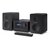 Wieża SHARP XL-B520D BK Czarna, Odtw.CD/-R/-RW/MP3, BT, Tuner FM/DAB+, wejście AUX, Wbudowany Equalizer