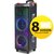Power audio AIWA KBTUS-710 Mikrofon Karaoke