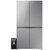 Lodówka HISENSE RQ758N4SGIE1 MD Side by Side No Frost 178.5cm Srebrna Wi-Fi ConnectLife My Fresh Choice Metal Cooling