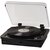 Gramofon DENVER VPL-230 Czarny, Manualny, Napęd paskowy, BT, USB, Wbudowane głośniki, Prędkość odtw. 33 1/3,45,78 obr./min