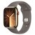 Apple Watch 9 GPS + Cellular 45mm koperta ze stali nierdzewnej (złoty) + pasek sportowy M/L (popielaty brąz)