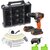 Wiertarko-wkrętarka BLACK&DECKER BCD003D2AMB + Zestaw 100 akcesoriów