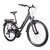 Rower trekkingowy INDIANA X-Road 1.0 D17 26 cali damski Czarno-zielony