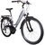 Rower trekkingowy INDIANA X-Road 1.0 D15 26 cali damski Srebrny