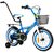 Rower dziecięcy GERMINA BMX 16 cali dla chłopca Niebieski