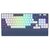 Klawiatura ROYAL KLUDGE RK96 RGB Brown Switch Niebieski