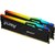 Pamięć RAM KINGSTON Fury Beast Black RGB XMP 32GB (2x16GB) 6000MHz