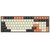 Klawiatura ROYAL KLUDGE RK100 RGB Brown Switch Czarno-pomarańczowy