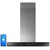 Okap SAMSUNG NK24C5703TS Stal nierdzewna + Czarne szkło 744m3/h 72dB klasa A