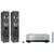 Zestaw stereo YAMAHA MusicCast R-N800A + INDIANA LINE Tesi 561 Czarny