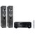 Zestaw stereo YAMAHA MusicCast R-N600A + INDIANA Line Tesi 561 Czarny