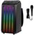 Power audio MUSICMATE MM-SC950 DiscoJam Mikrofon Karaoke Czarny