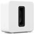 Subwoofer SONOS Sub 4 Biały, Aktywny, Bezprzewodowy, Podwójne 5x8 Przetworniki Basowe, Trueplay, Wi-Fi, Aplikacja Sonos, Korektor EQ