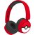 Słuchawki nauszne OTL Pokemon Poke Ball Czerwono-czarny