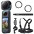 Kamera sportowa INSTA360 X4 BIKE BUNDLE, kamera 360° 8K/30 FPS z mocowaniami rowerowymi i kijem selfie-stick 114 cm