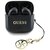 Słuchawki douszne GUESS Glossy Effect Printed Classic Logo & Charm  Czarny