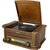 Gramofon SOUNDMASTER NR560 Drewno Manualny, USB, Wbudowane głośniki, Prędkość odtw. 33/45/78  obr./min