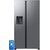 Lodówka SAMSUNG RS70F65KETEO AI Side by Side No Frost 178.4cm Stal szczotkowana Podajnik wody Kostkarka