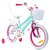 Rower dziecięcy GERMINA BMX 16 cali dla dziewczynki Błękitny