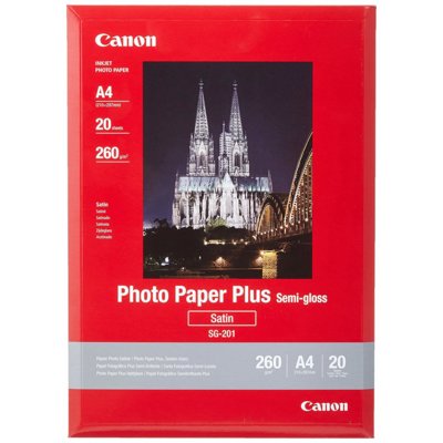 Zdjęcia - Papier Canon  fotograficzny  SG201 A4 20 arkuszy 