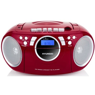 Zdjęcia - System audio Hyundai Radioodtwarzacz  TRC788AU3RS Czerwony 
