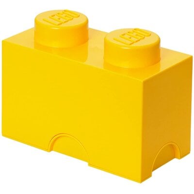 Pojemnik na LEGO klocek Brick 2 Żółty 40021732