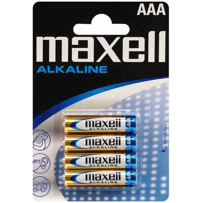 Baterie AAA LR03 MAXELL Alkaline (4 szt.)