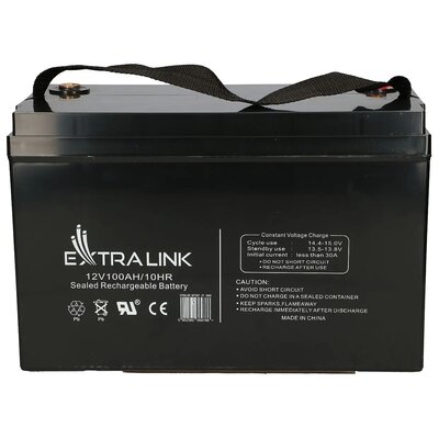 Фото - Батарея для ДБЖ ExtraLink Akumulator  AGM EX.9786 100Ah 12V 