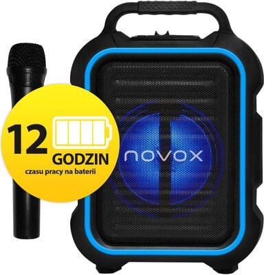 Фото - Акустична система Novox Power audio  Mobilite Czarno-niebieski 