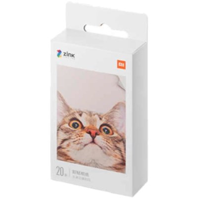 Zdjęcia - Papier Xiaomi  fotograficzny  Mi Portable Photo Printer Paper 2x3 20 arkuszy 