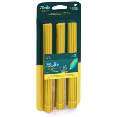 Filament 3DOODLER Start Eko 75 sztuk Żółty