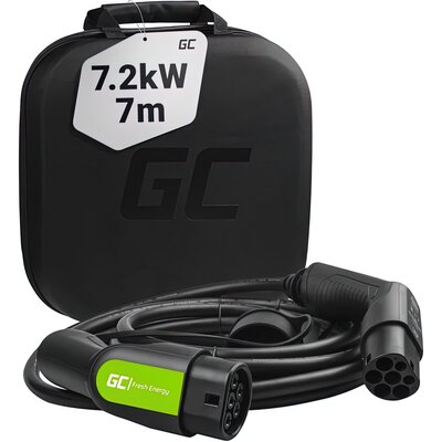 Фото - Зарядний кабель для електромобіля Green Cell Kabel do ładowania samochodu elektrycznego  GC EV10 gniazdo Typ 