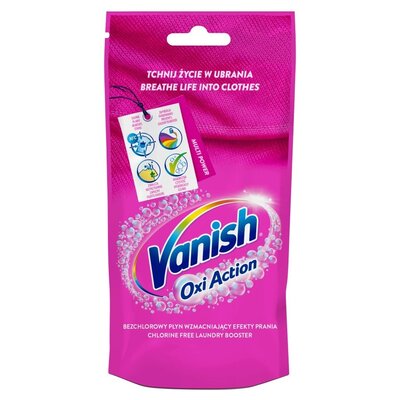 Фото - Відбілювач / очищувач Vanish Odplamiacz do prania  Oxi Action Różowy 100 ml 