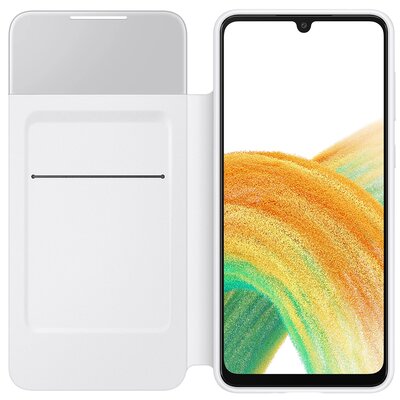 Etui SAMSUNG S View Wallet Cover do Galaxy A33 5G Biały