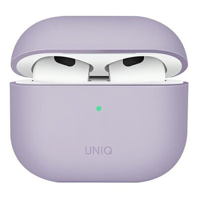 Фото - Чохол для навушників Uniq Etui na słuchawki  Lino do Apple AirPods 3 gen Lawendowy 